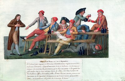 Gevangenistribunaal van 2 en 3 september, 1792 door Lesueur Brothers